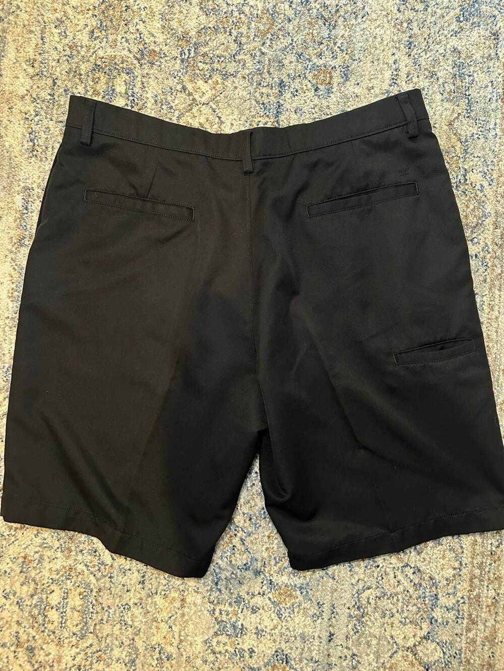 Haggar H26 Trademark Brand Black Golf Performance Shorts Size 36 - Picture 4 of 4